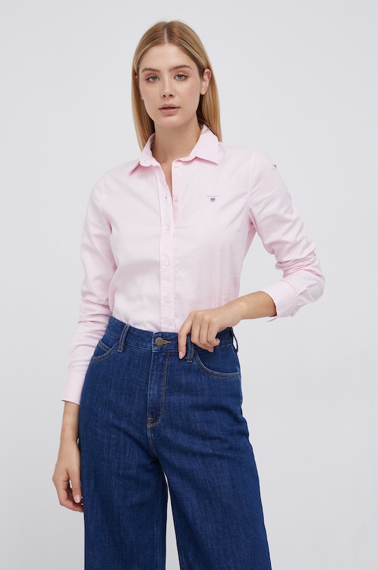 Gant Koszula 432681 z elastanem różowy 432681