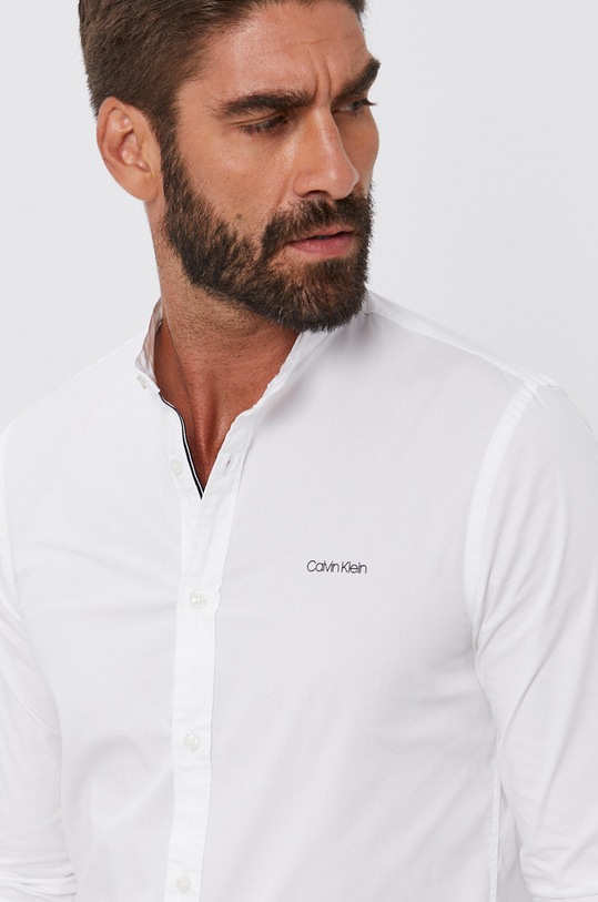 Calvin Klein Koszula z elastanem biały K10K107784.4890