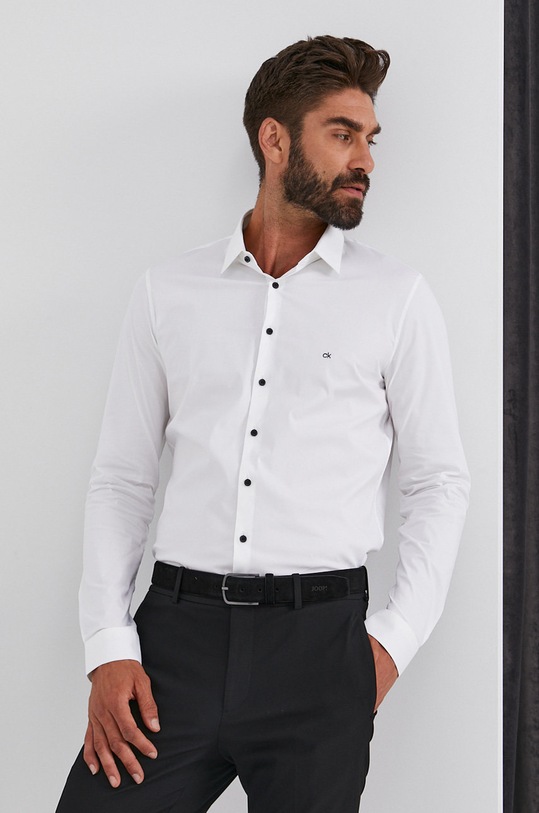 Calvin Klein Koszula K10K107346.4890 biały