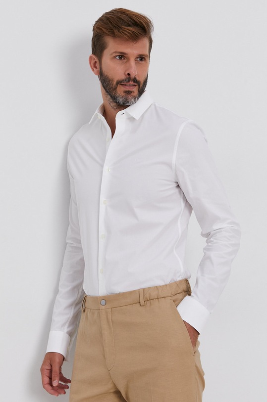 Calvin Klein Jeans Koszula J30J319065.4890 J30J319065.4890 biały