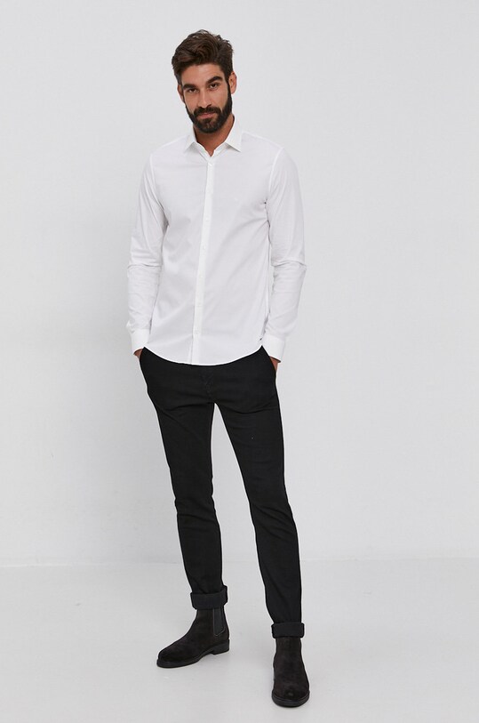 Одежда Рубашка Calvin Klein K10K108229.4890 белый