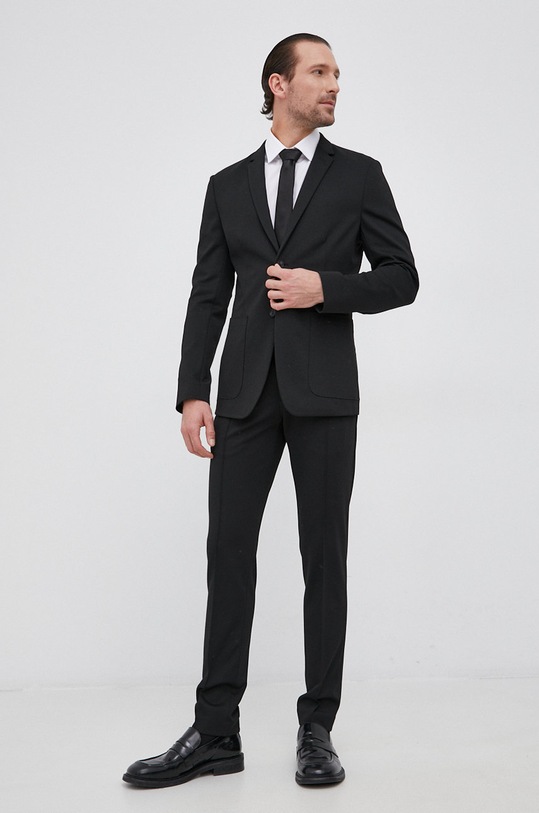 Pamučna košulja Calvin Klein K10K107941.4890 bijela AW21