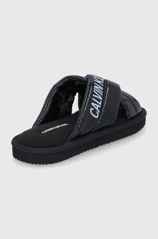 Obuwie Calvin Klein Jeans Kapcie YW0YW00477 YW0YW00477 czarny