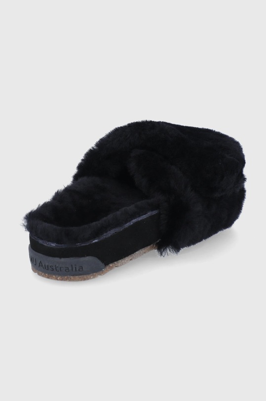 Emu Australia Kapcie wełniane czarny W12592.Bla