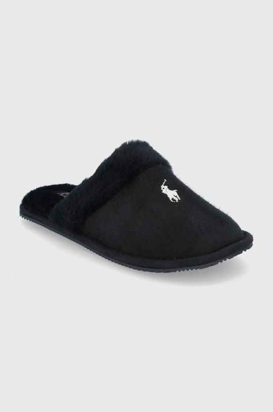 Polo Ralph Lauren Kapcie RF103293 RF103293 czarny AW21