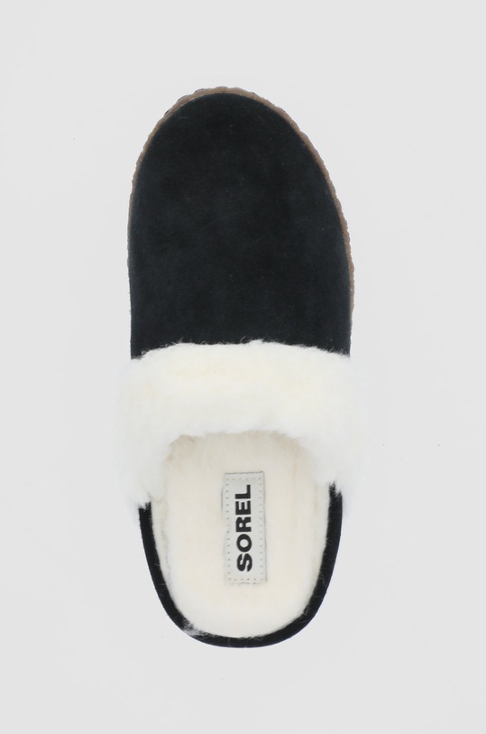 Sorel Kapcie zamszowe czarny 1902881.Black.Natu