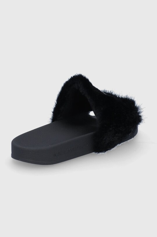 Boty Pantofle Karl Lagerfeld KL80911.WF0 černá