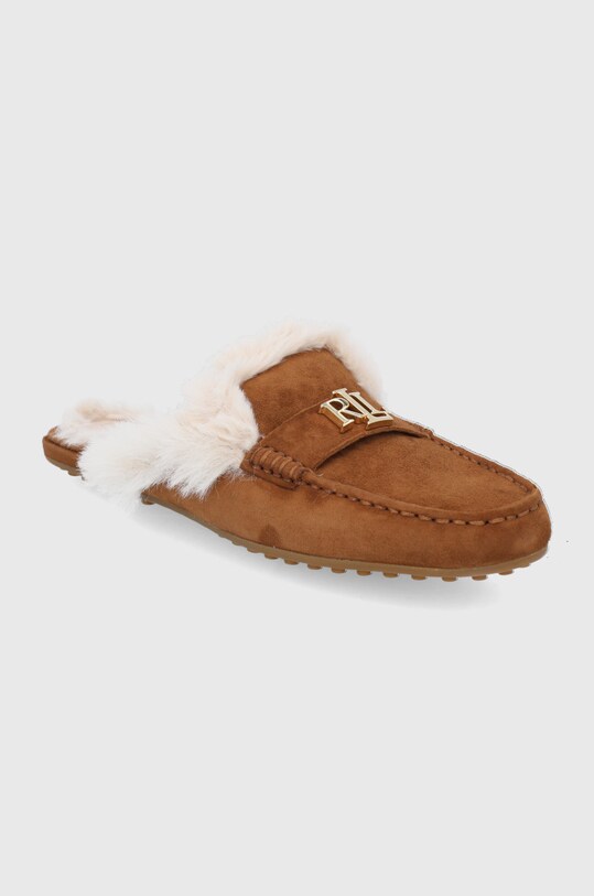 Lauren Ralph Lauren Kapcie Savanah 802851157001.200 brązowy AW21
