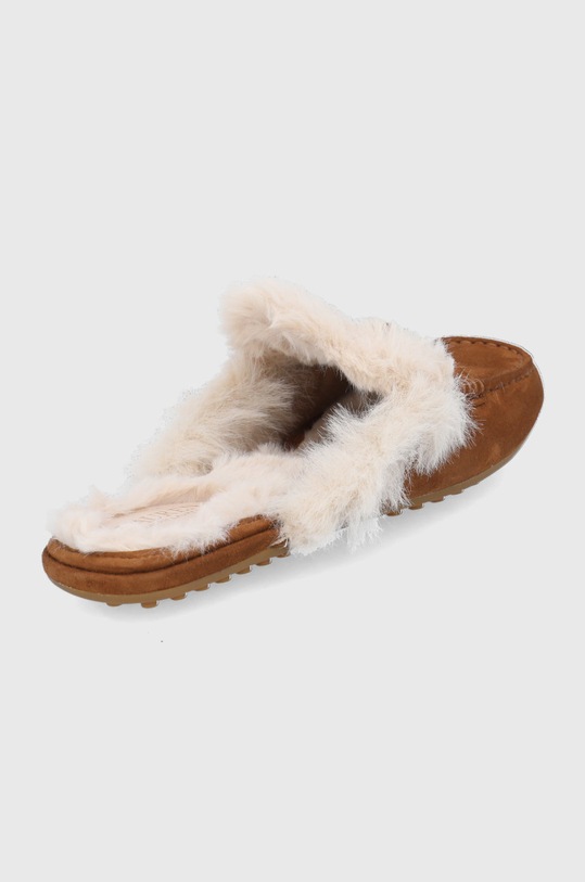 Obuv Papuče Lauren Ralph Lauren Savanah 802851157001.200 hnedá