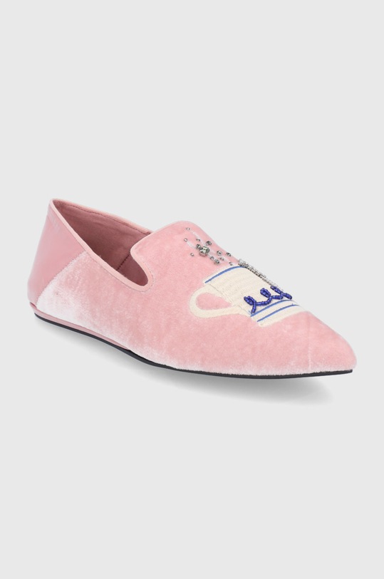 Kurt Geiger London Mokasyny Junkfort Loafer 8492753609.53 różowy AW21