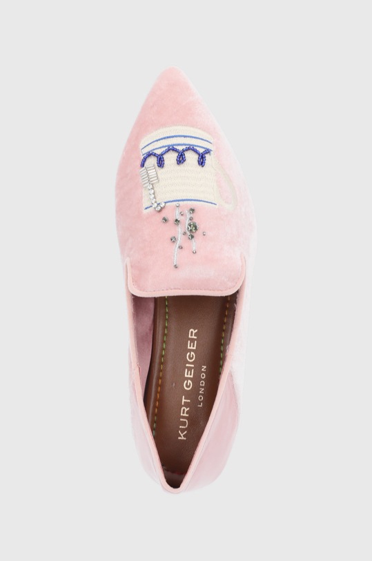 Kurt Geiger London Mokasyny Junkfort Loafer różowy 8492753609.53
