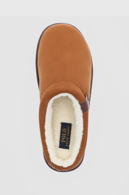 Polo Ralph Lauren Kapcie RF103265 brązowy RF103265