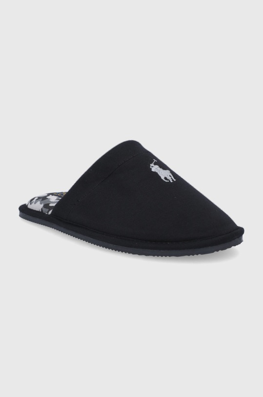 Pantofle Polo Ralph Lauren Klarence RF103277 černá AW21