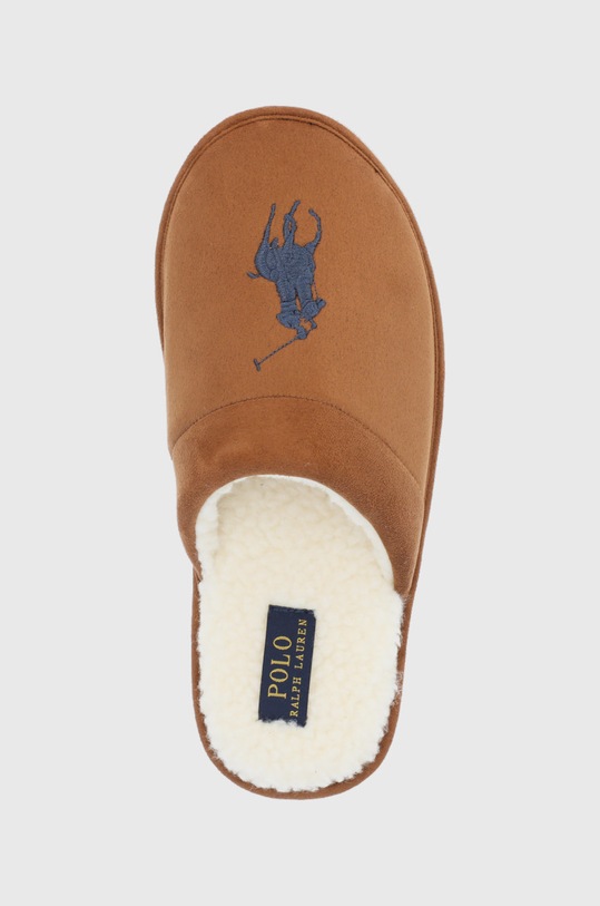 Polo Ralph Lauren Kapcie Klarence brązowy SMF4396BR