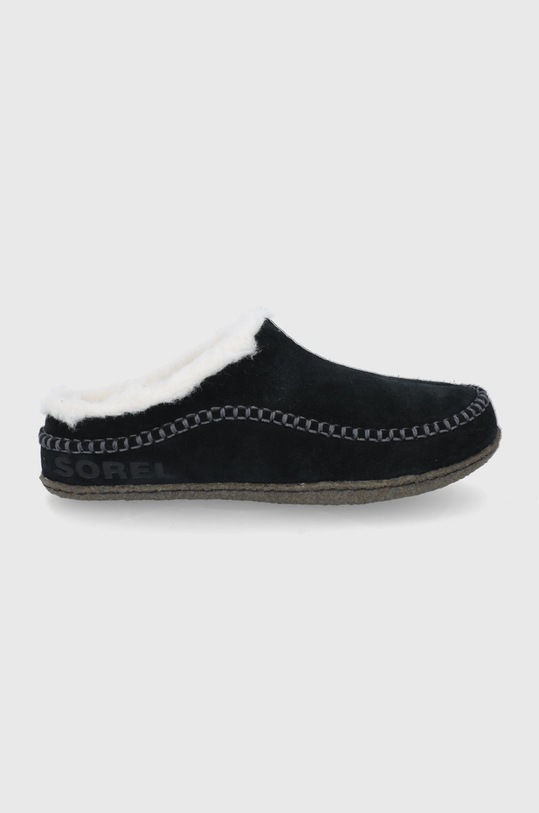 Sorel Kapcie zamszowe czarny 1923641.BLACK
