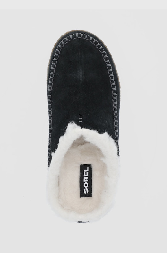 Sorel Kapcie zamszowe czarny 1923641.BLACK