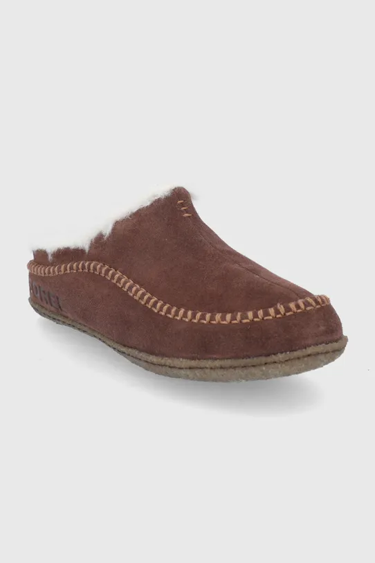 Sorel Papuci din piele întoarsă 1923641.Tobacco maro AW21