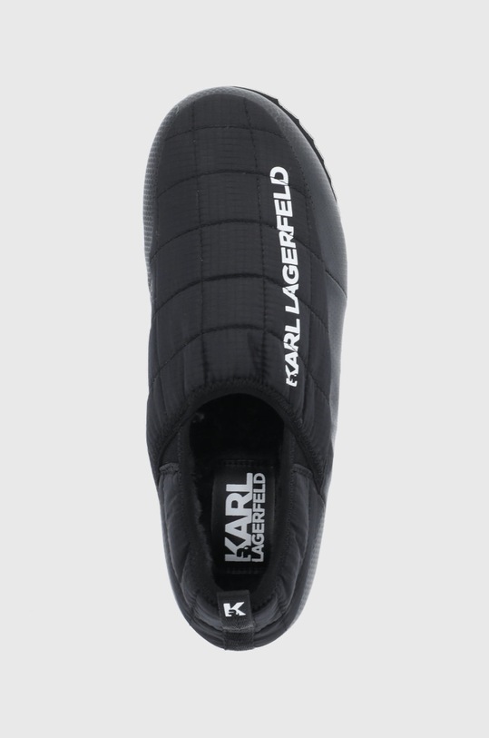 Kućne papuče Karl Lagerfeld Kookoon crna KL72021.H0X
