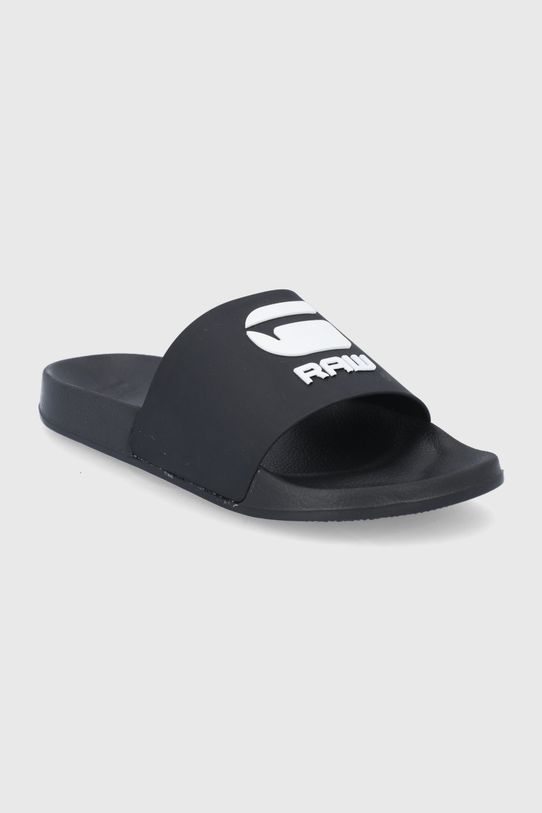 G-Star Raw Klapki 2142026201.BLK.WHT 2142026201.BLK.WHT czarny SS22