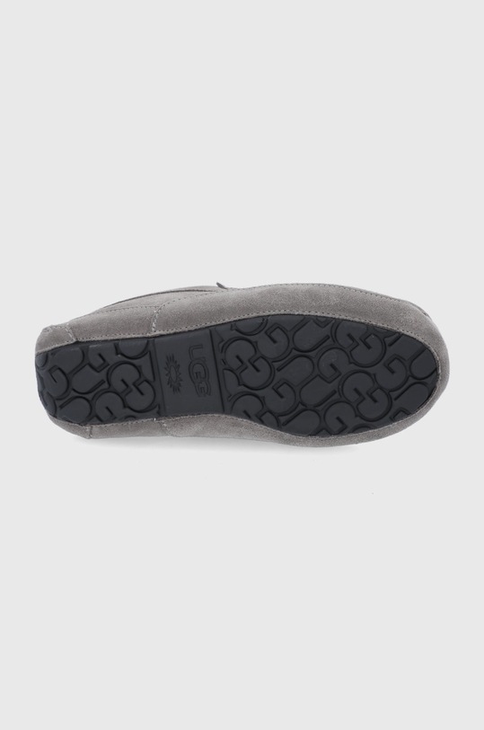 UGG Kapcie skórzane Ascot 1101110.GREY szary