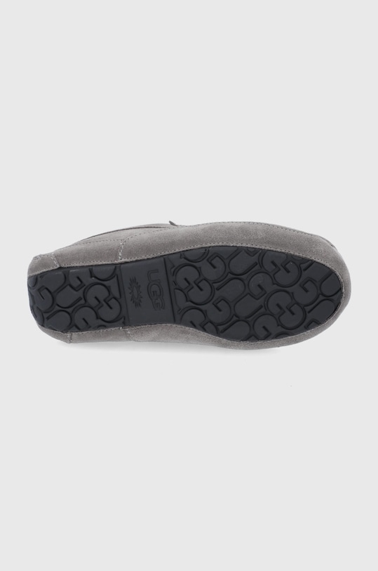 Шкіряні капці UGG Ascot 1101110.GREY сірий