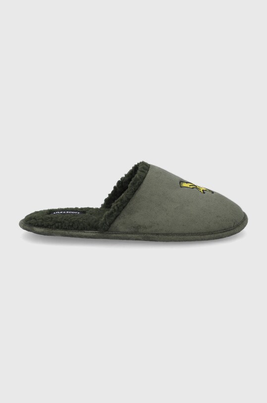 Lyle & Scott Kapcie zielony ROSCOE.9322