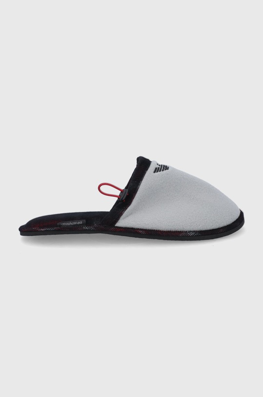 Pantofle EA7 Emporio Armani šedá XJPM06.XM919.Q197