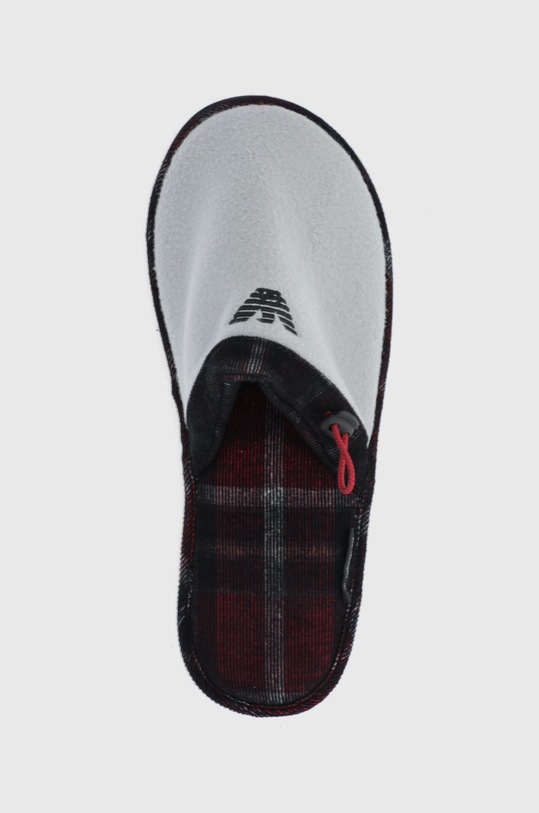 Pantofle EA7 Emporio Armani šedá XJPM06.XM919.Q197