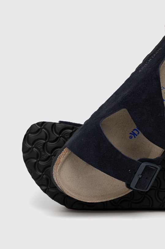 Obuwie Birkenstock Klapki zamszowe Arizona 1020732.Midnight granatowy