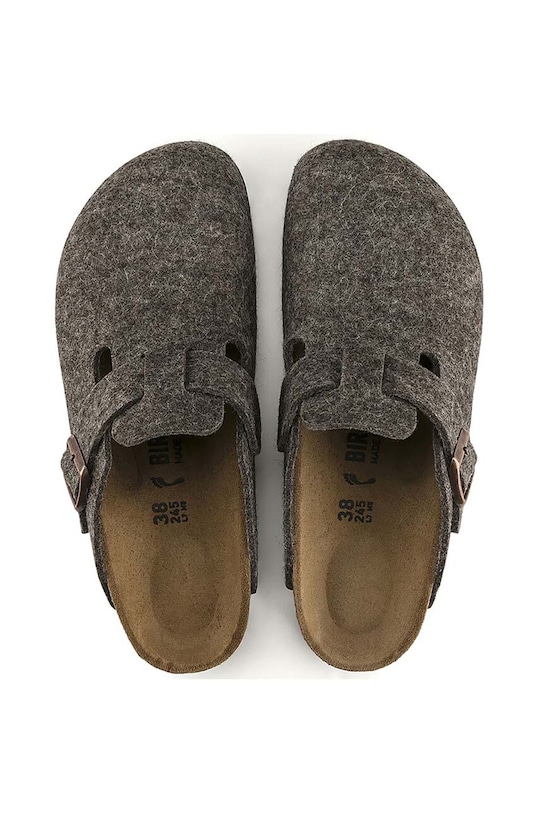 Капці Birkenstock Boston сірий 160581.CACAO