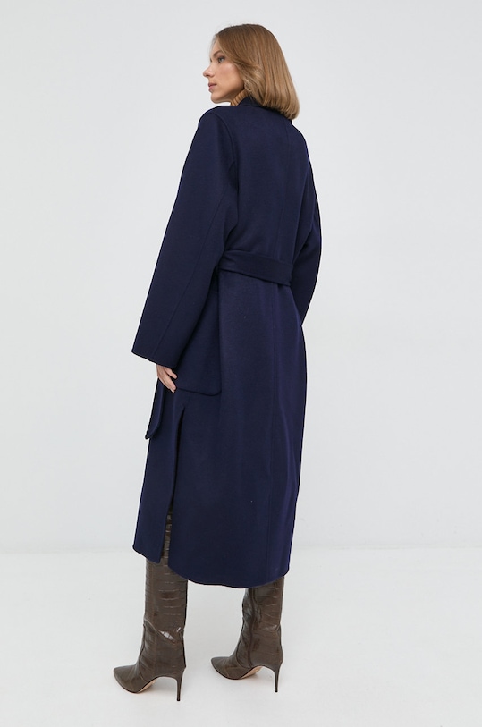 Odzież Ivy Oak Płaszcz IO1121F1064 granatowy