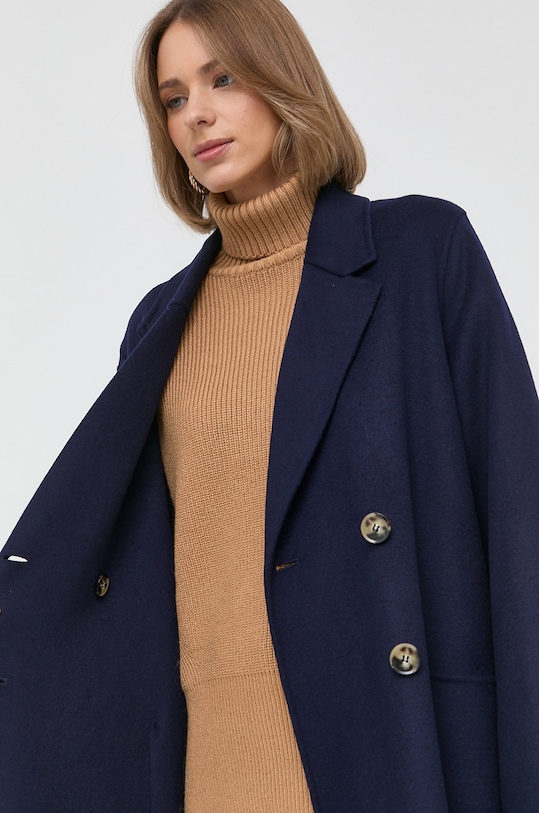 Ivy Oak Płaszcz IO1121F1064 granatowy