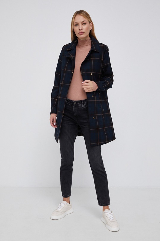 Пальто Woolrich CFWWOU0475FRUT2703 тёмно-синий AW21