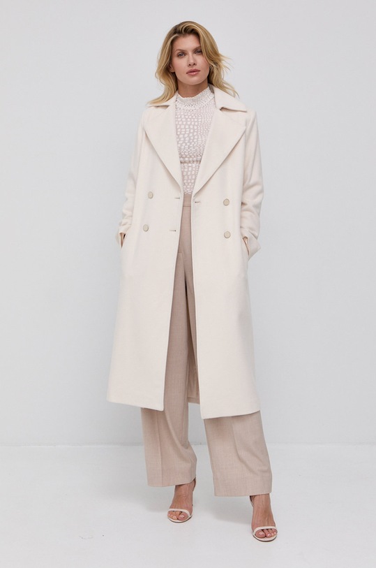 Vlněný kabát Guess W1BL38.WE4U0 béžová AW21