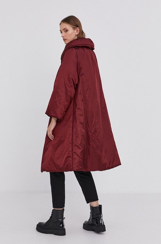 Îmbrăcăminte Red Valentino Geacă WR3CK00R63K burgundia