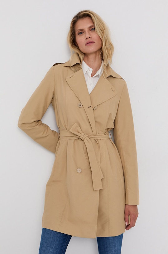 Trench kabát MAX&Co. nezateplené hnědá 40245021