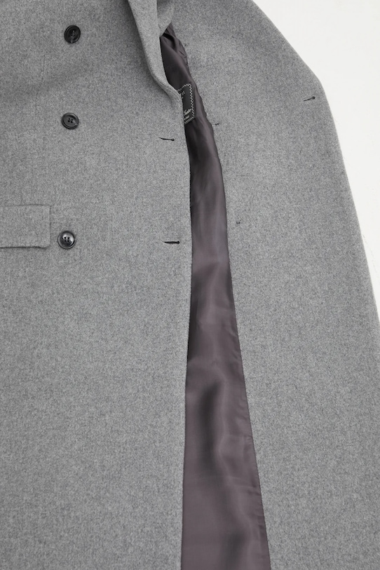 Samsoe Samsoe płaszcz wełniany szary F20400075