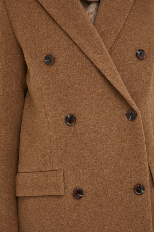 Samsoe Samsoe płaszcz wełniany F20400075