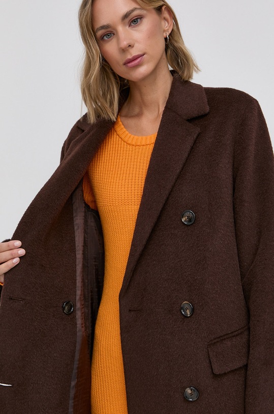 Vlněný kabát Boss 50457938