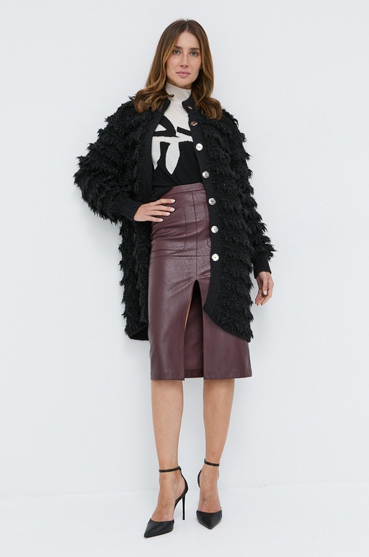 Twinset Cardigan uni negru 212TT3060