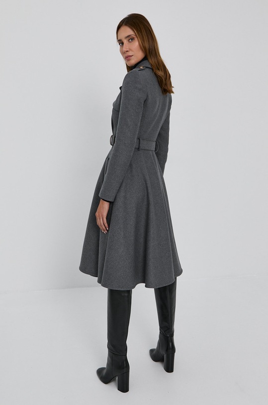 Îmbrăcăminte Elisabetta Franchi - Palton CP00616E2 gri