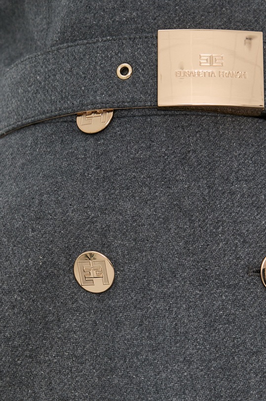 Elisabetta Franchi - Palton CP00616E2 gri