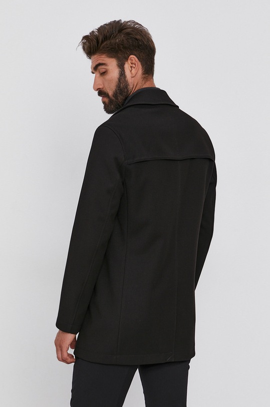 Odzież Selected Homme Płaszcz 16079347 czarny