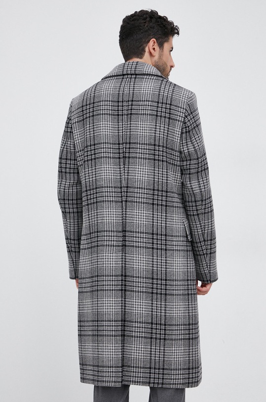 Odzież BOSS Płaszcz wełniany 50459115 50459115 szary