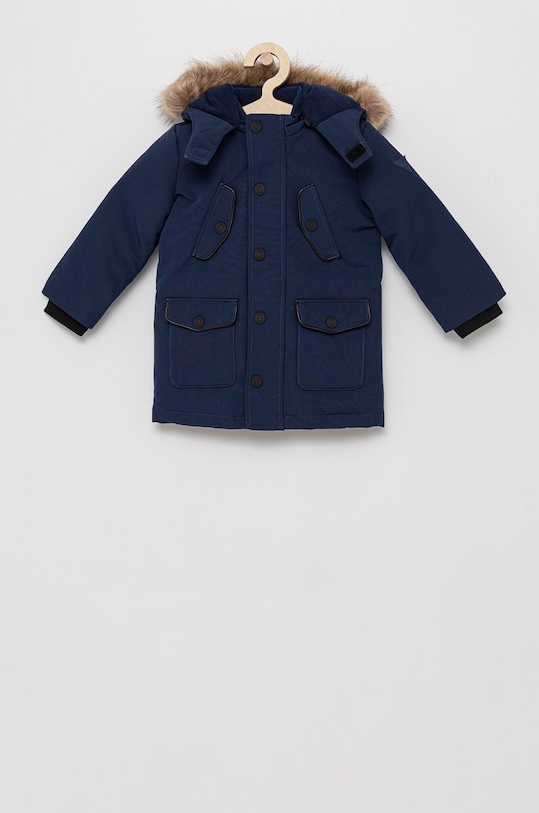 Guess Geacă de puf pentru copii cu captuseala bleumarin N1BL03.WE6Z2