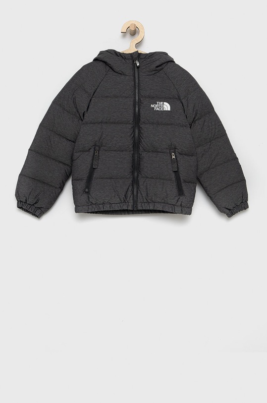 Detská páperová bunda The North Face zateplené sivá NF0A5GKA7D11