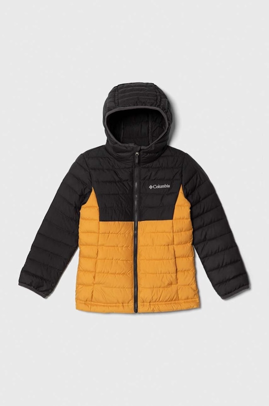 Dječja jakna Columbia s kapuljačom narančasta 1802901