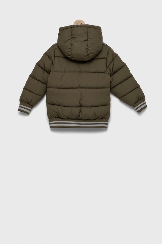 Detská bunda United Colors of Benetton 2RZG53NV0 zelená AW21