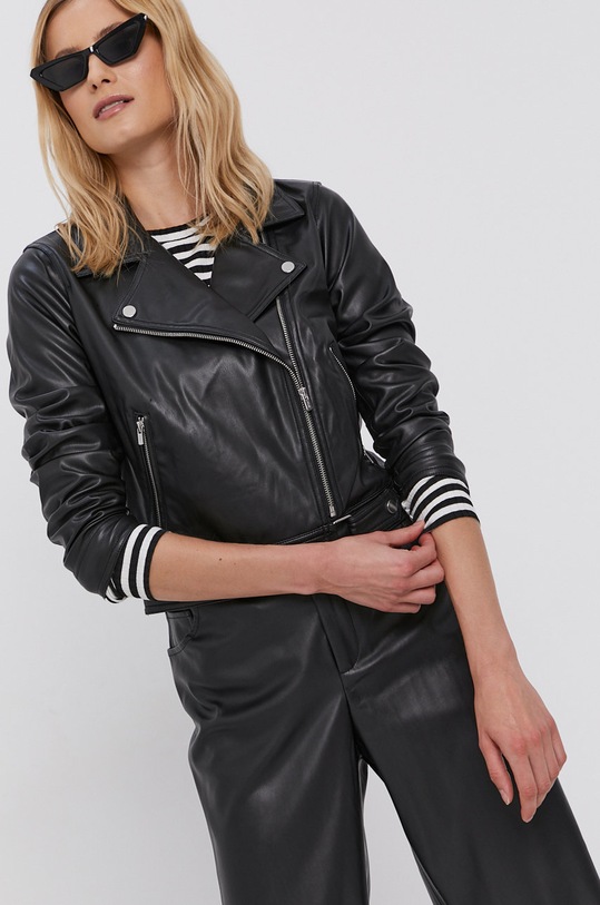 Only Geacă ramones cu captuseala negru 15238135