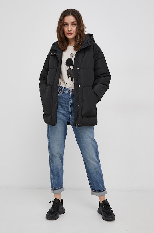 Vero Moda Kurtka 10251339 czarny AW21